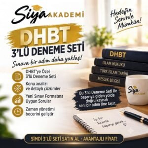 DHBT 3'LÜ DENEME SETİ